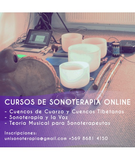 Curso de Sonoterapia Online Valor Pref. Cursos Unisono