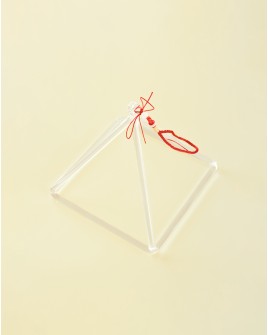 Pirámide de Cuarzo 8" Cristal de Cuarzo