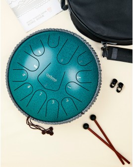 Steel Tongue Drum - 13 notas Hand Pan y Tongue Drums