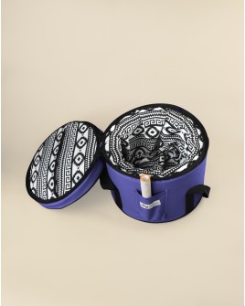 Bolso Cuenco de Cuarzo 10" Bolsos Cuencos de Cuarzo