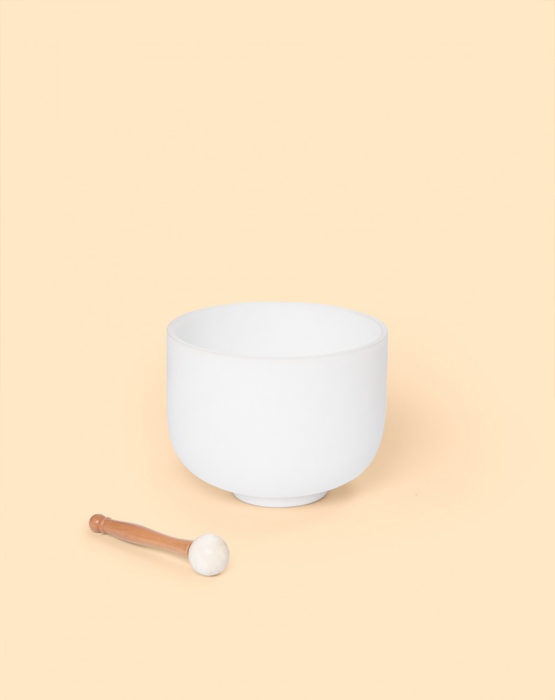 Cuenco de Cuarzo 10" - Fa Cuencos de Cuarzo