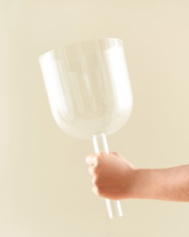 Cuenco Copa de Cristal de 6" - Sol Copas de Cristal