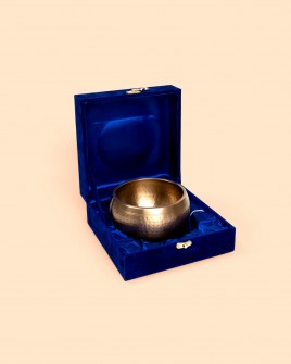 Cuenco Tibetano Cantor 12 cm - Do Sostenido Dorados