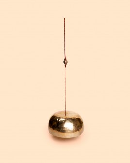 Cuenco Tibetano Martillado Colgante 14 cm - Fa Sostenido Clásicos