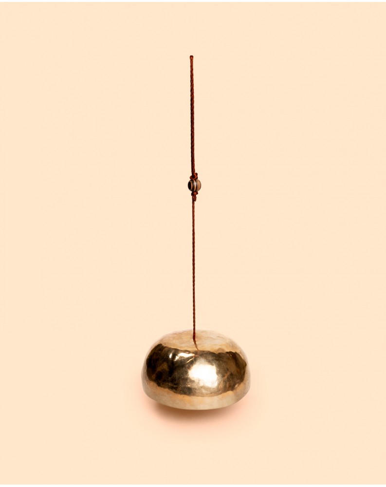 Cuenco Tibetano Martillado Colgante 14 cm - Fa Sostenido Clásicos