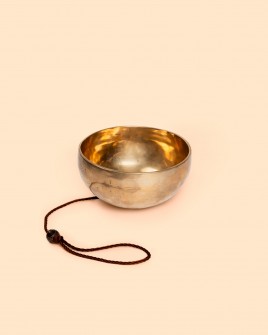 Cuenco Tibetano Martillado Colgante 14 cm - Fa Sostenido Clásicos