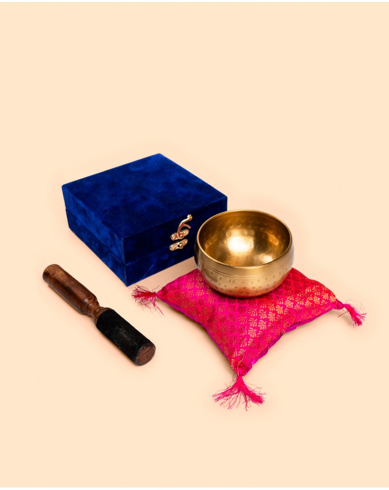 Cuenco Tibetano Cantor 9 cm - Fa Dorados