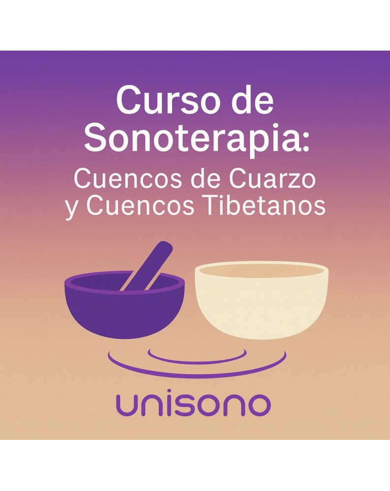 Curso de Sonoterapia Presencial Cursos Unisono
