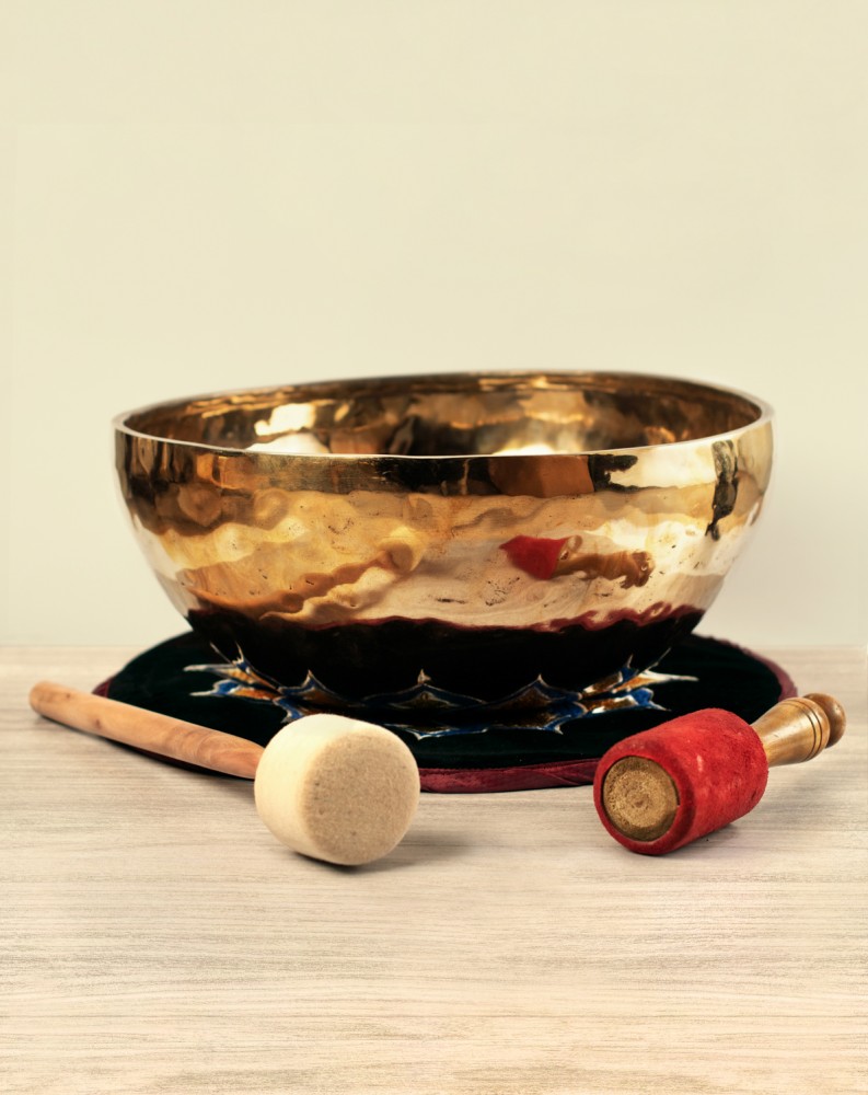 Cuenco Tibetano Martillado 35 cm - Sol Tienda