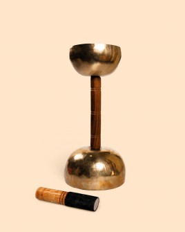 Cuenco Tibetano Doble - Quinta Justa Cuencos Tibetanos Martillados